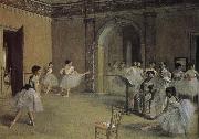 Edgar Degas, Opera-s dry running hall